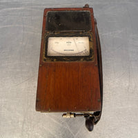 record megohms tester electrical scientific Industrial powerhouse props prop rental hire vintage movie film set dec