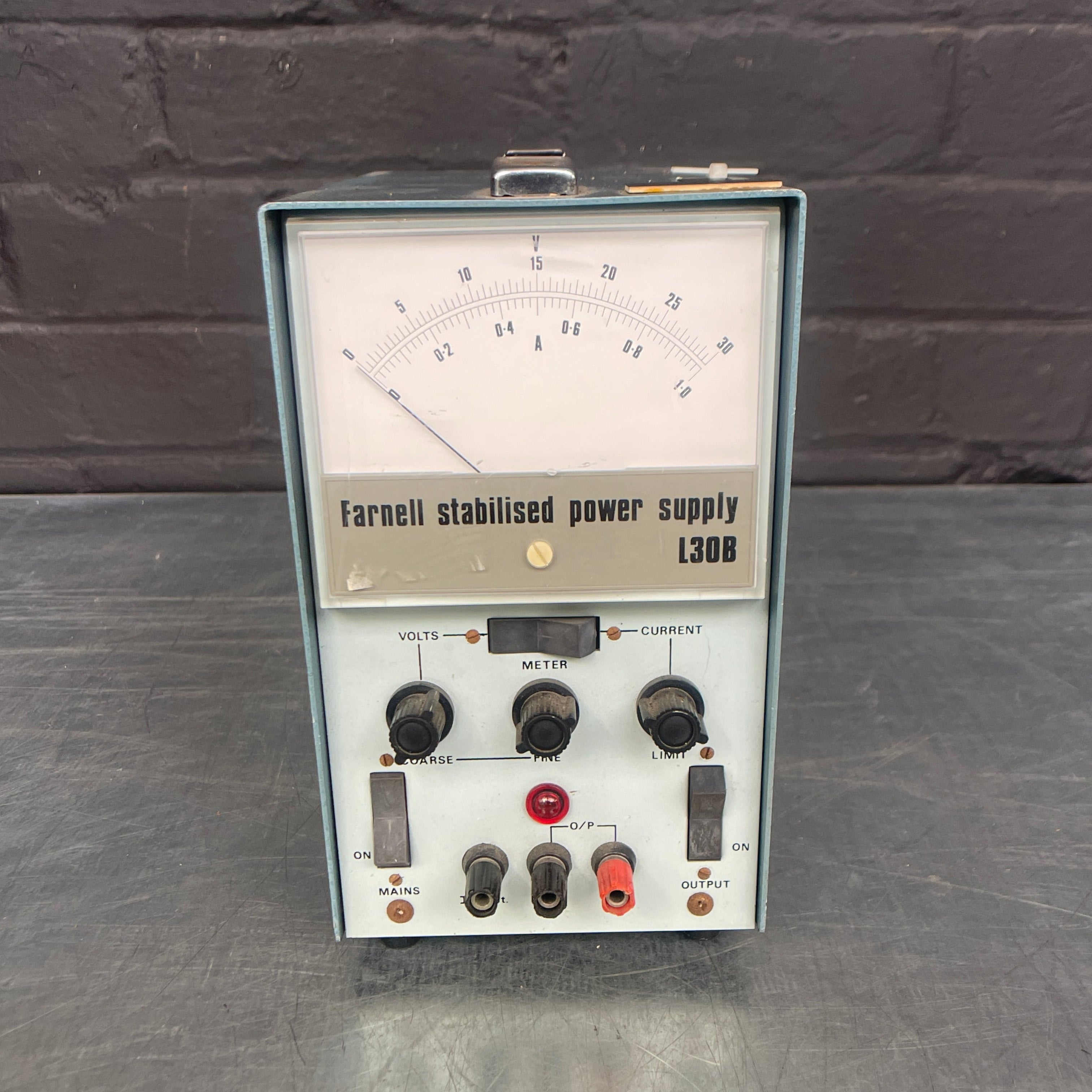 stabilised power supply electrical volt Industrial powerhouse props prop rental hire vintage movie film set dec