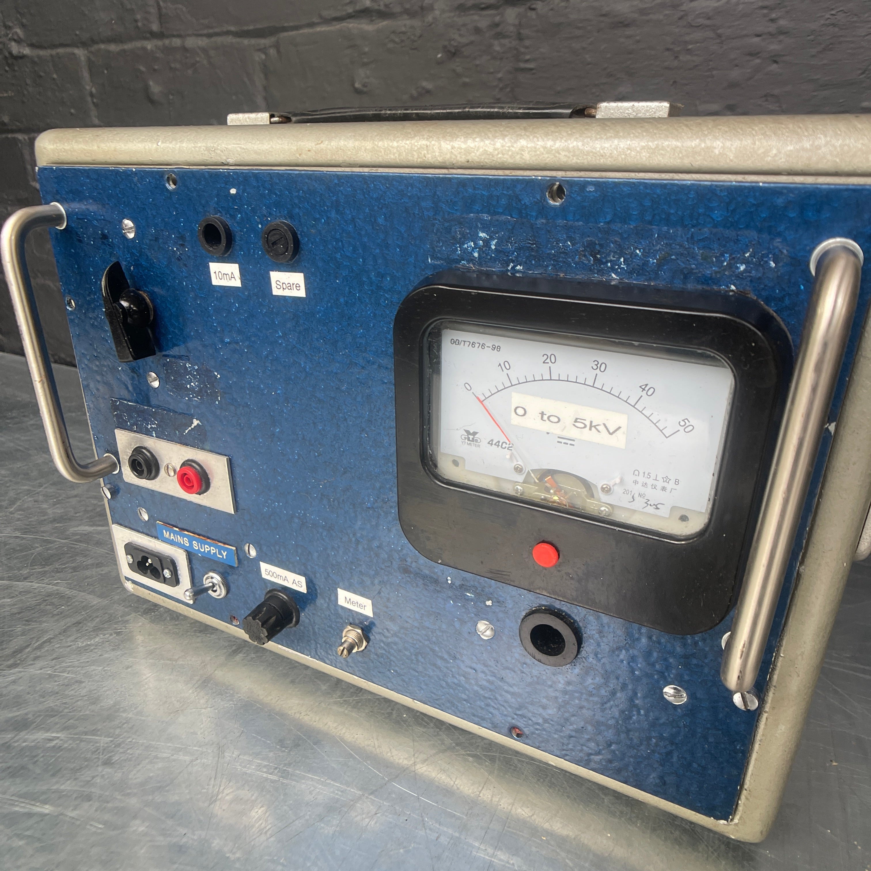 test generator scientific electrical Industrial powerhouse props prop rental hire vintage movie film set dec 2