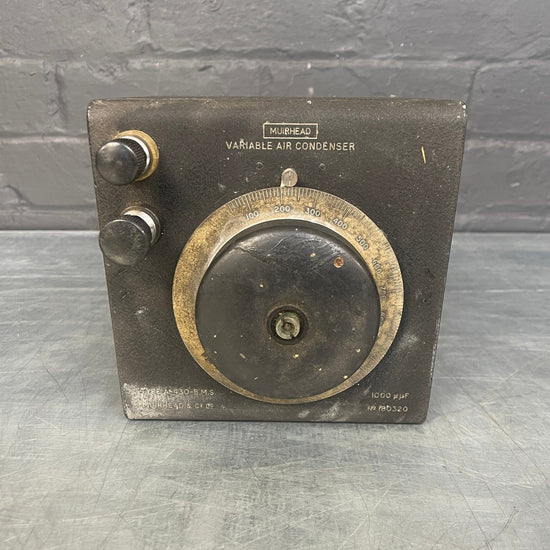 Variable air condenser Qty 1