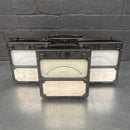 voltmeter volt tester electrical scientific Industrial powerhouse props prop rental hire vintage movie film set dec