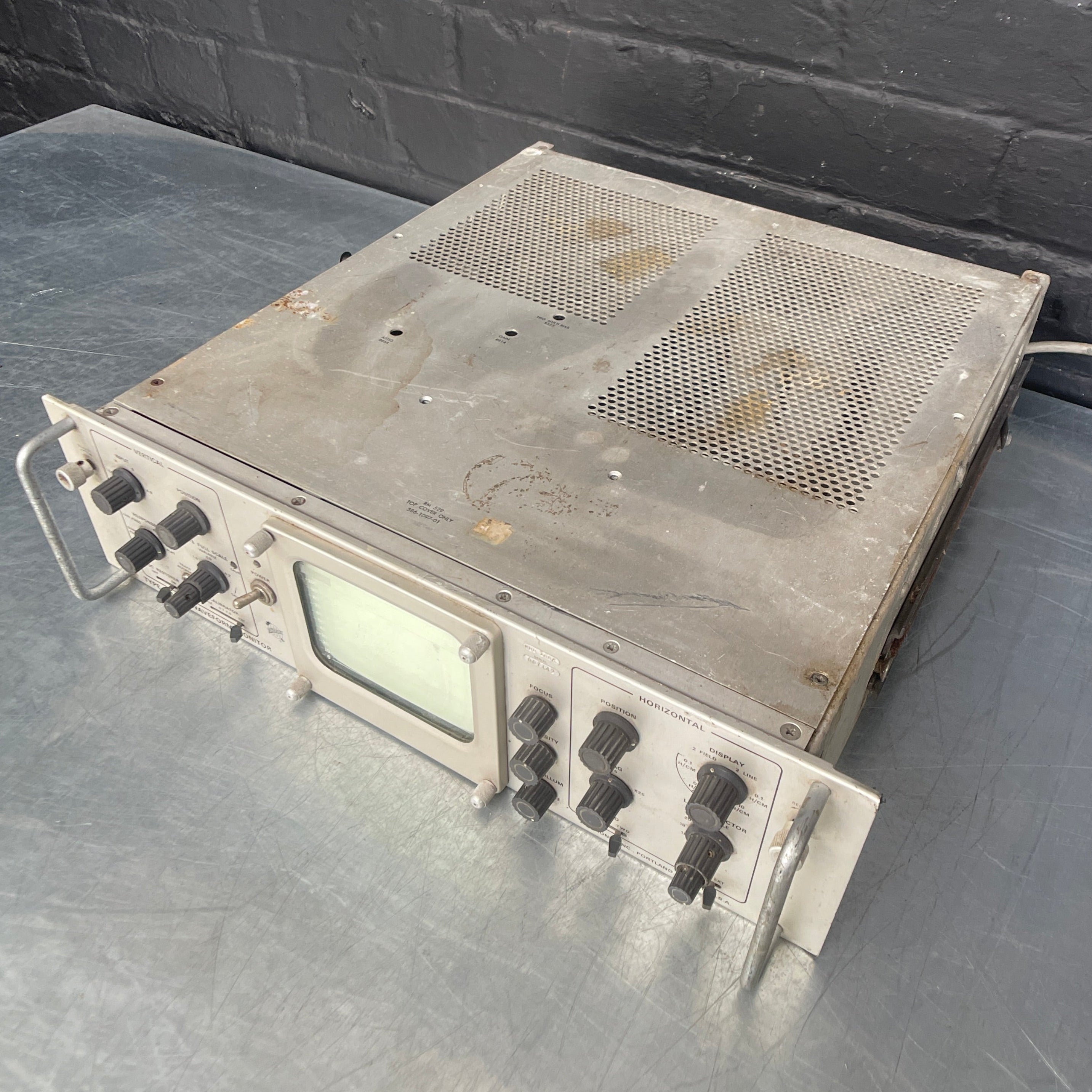 waveform monitor electrical Industrial powerhouse props prop rental hire vintage movie film set dec 1