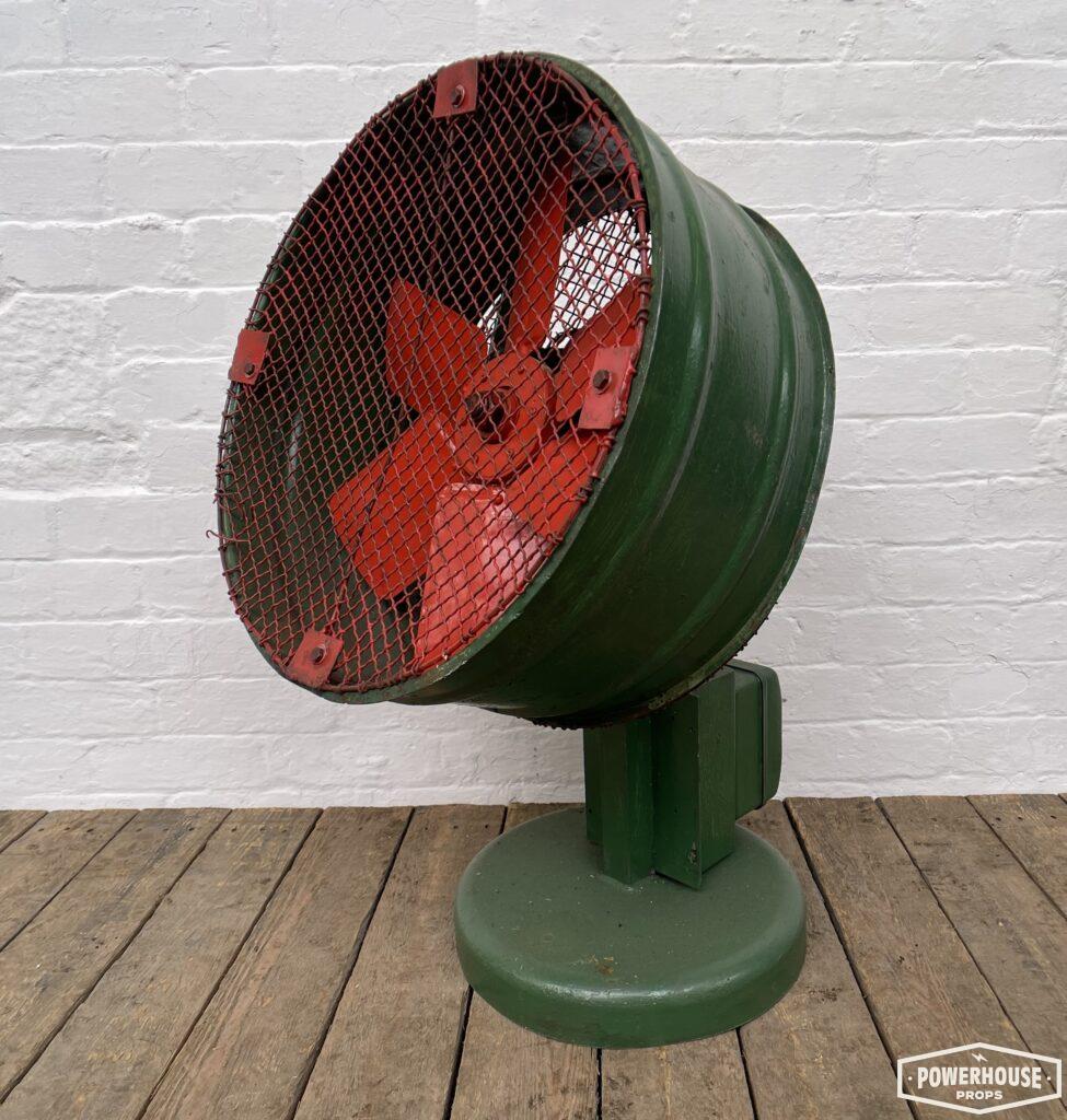 Powerhouse Props industrial fan red green