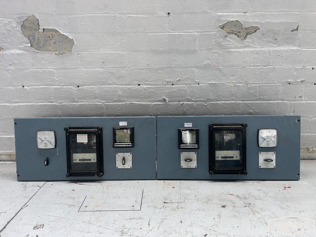 Powerhouse props vintage industrial switchgear electrical panel voltage powerstation electric supply power unit