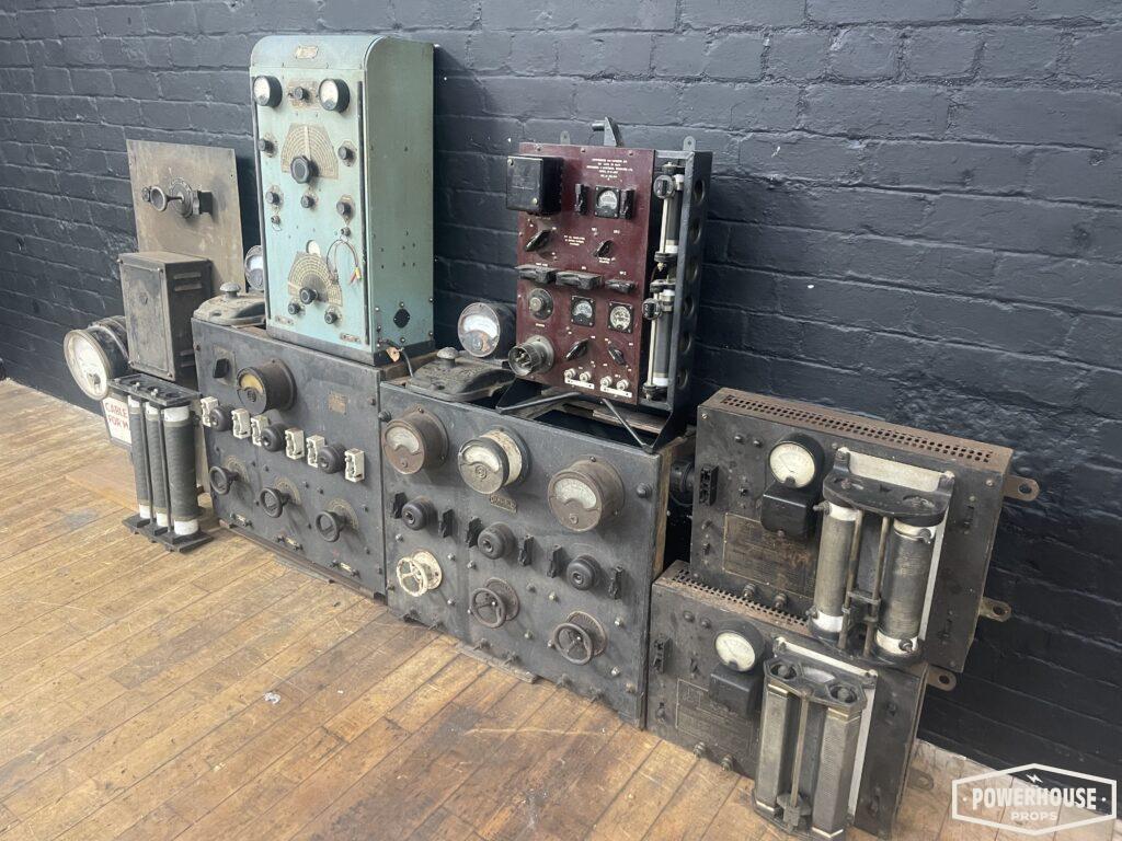 Powerhouse props vintage industrial switchgear electrical panel voltage powerstation electric supply power unit old
