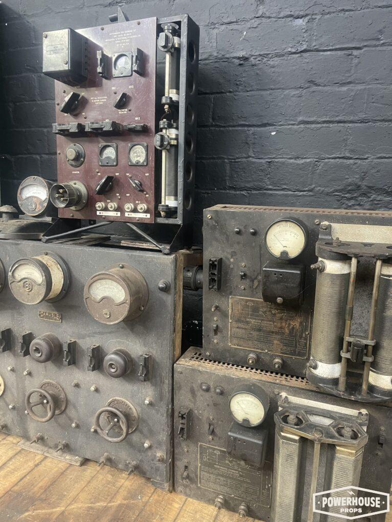 Powerhouse props vintage industrial switchgear electrical panel voltage powerstation electric supply power unit old
