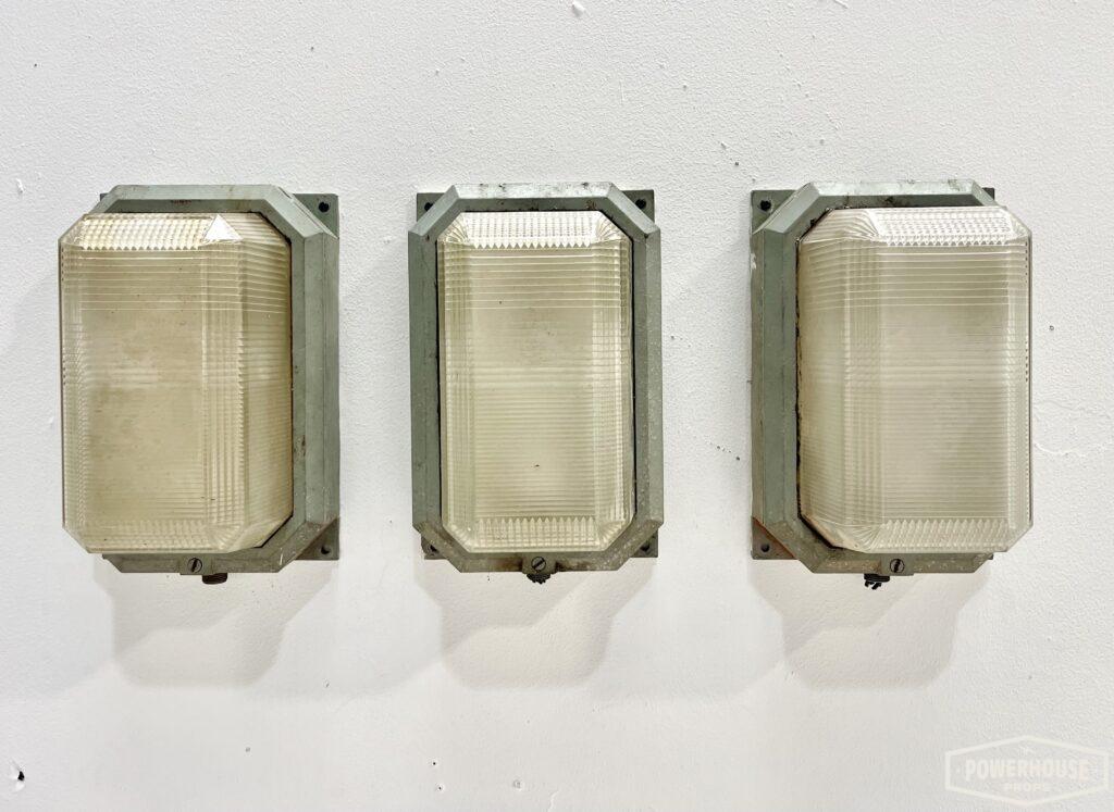 Powerhouse props vintage light lights bulkhead glass explosion proof