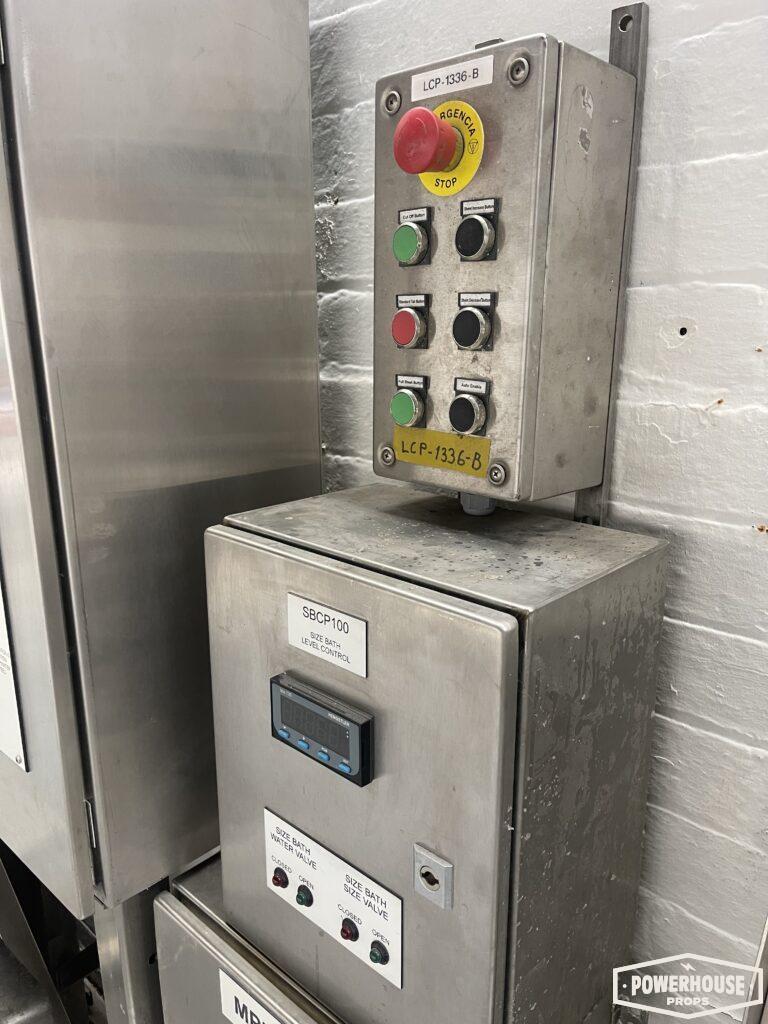 Powerhouse props vintage switchgear electrical electric stainless steel cabinets