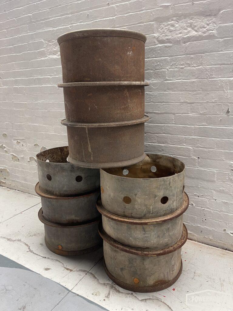 Powerhouse props industrial rental hire movie film WW2 barrel oil drum